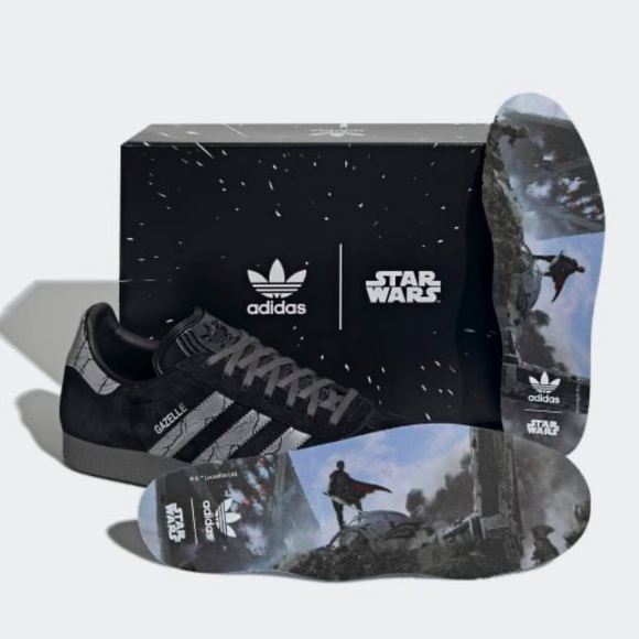 adidas Mandalorian Dark Saber Gazelle - Picture 2 of 8